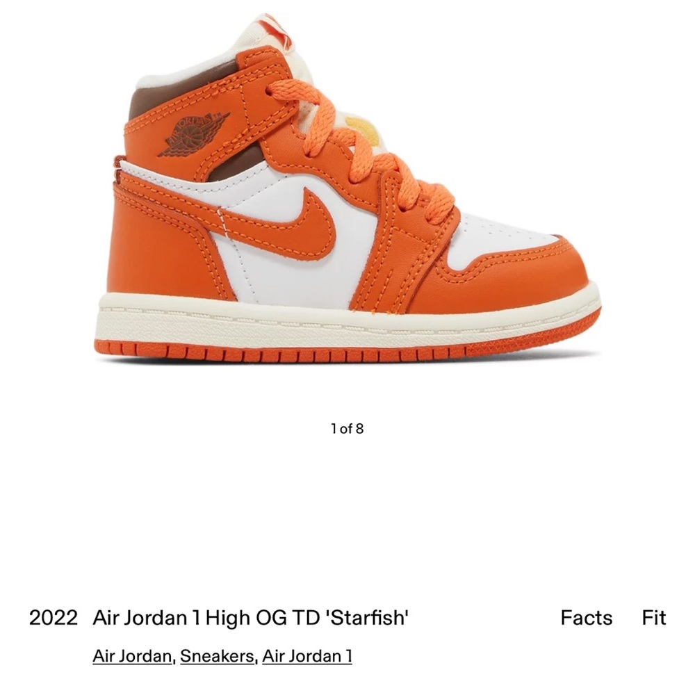 OG Starfish 11c High top Jordan’s